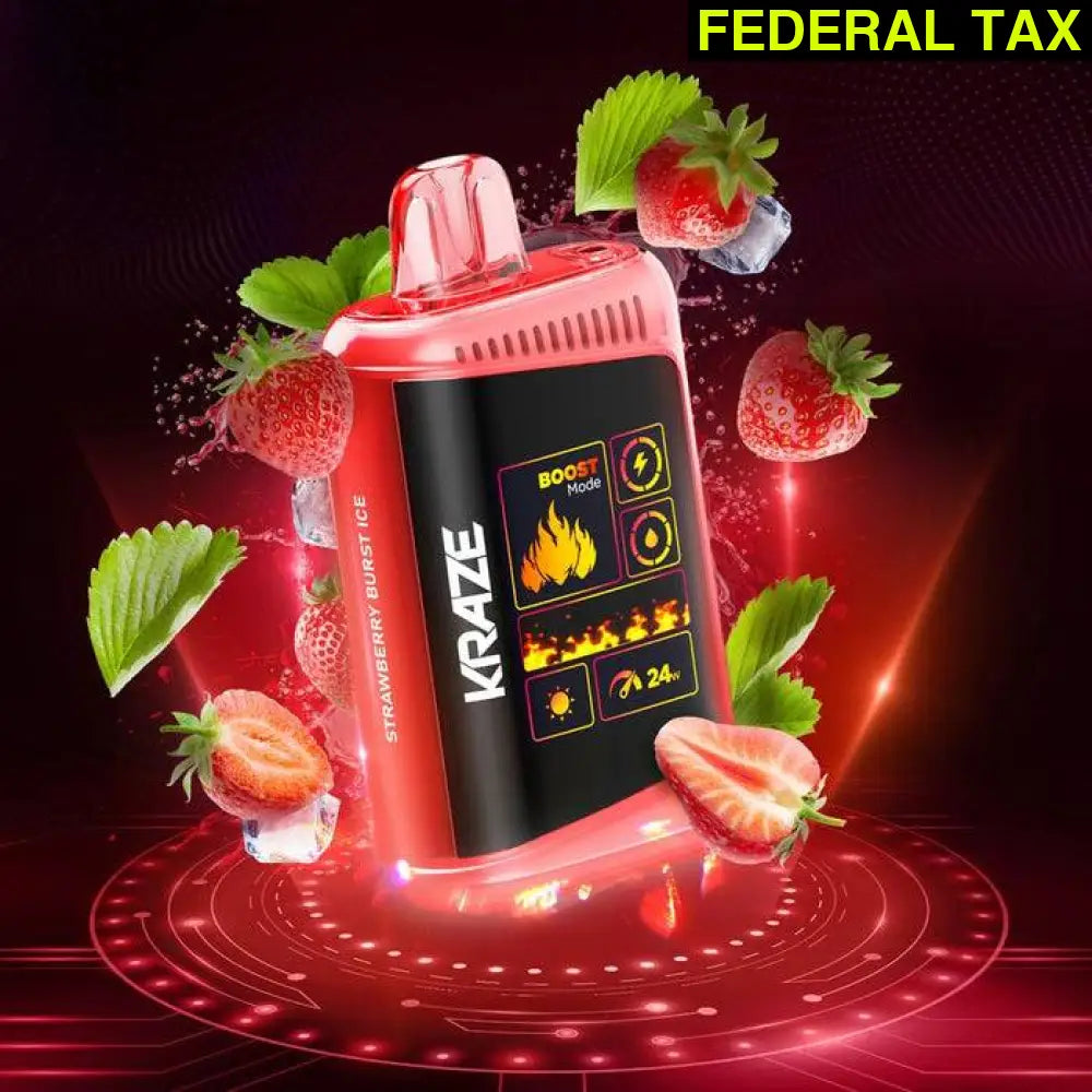 Kraze-HD-MEGA_20mg_StrawberryBurstIce